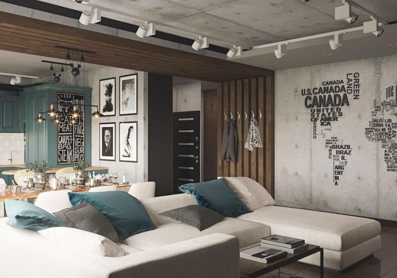 Cozy Loft Apartment In City Centre Astana Exterior foto